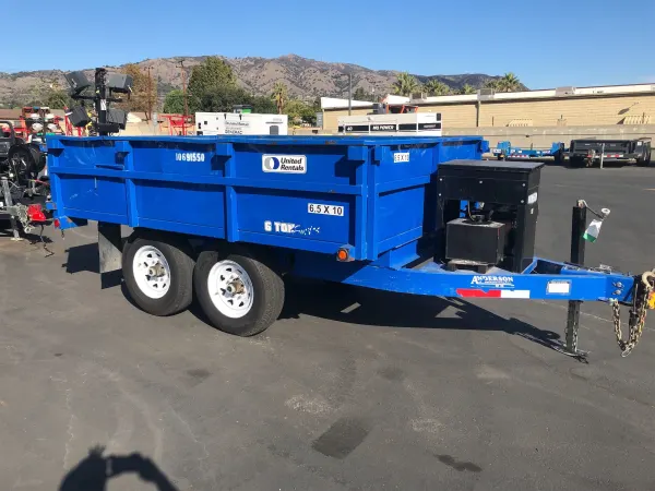 2017 Anderson Trailers-D7106T-Dump