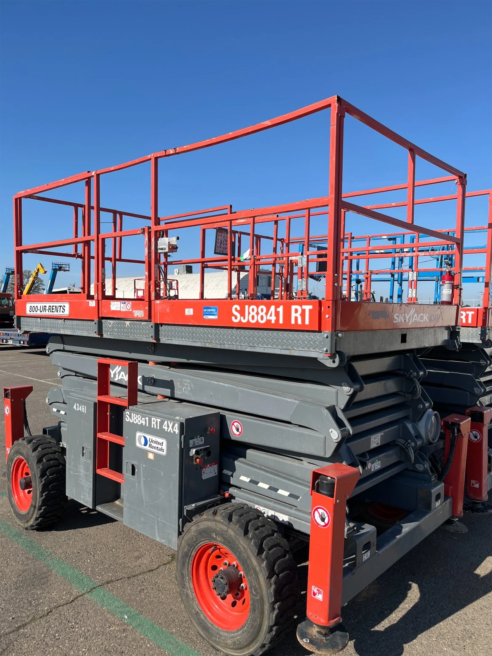 2017 Skyjack SJ8841RT-Rough-Terrain