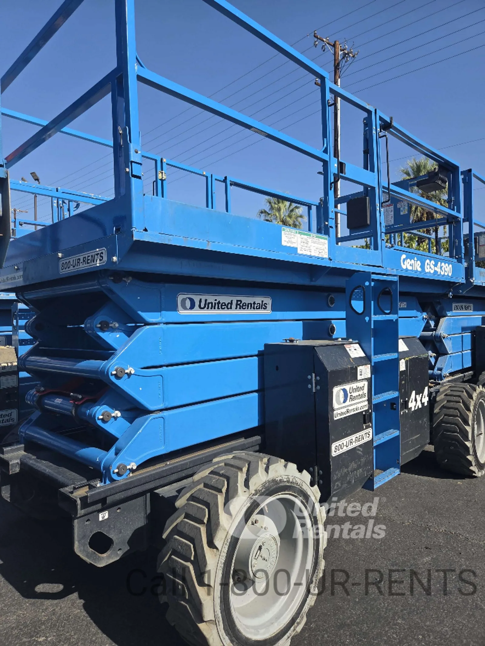 2019 Genie GS-4390 RT Rough Terrain