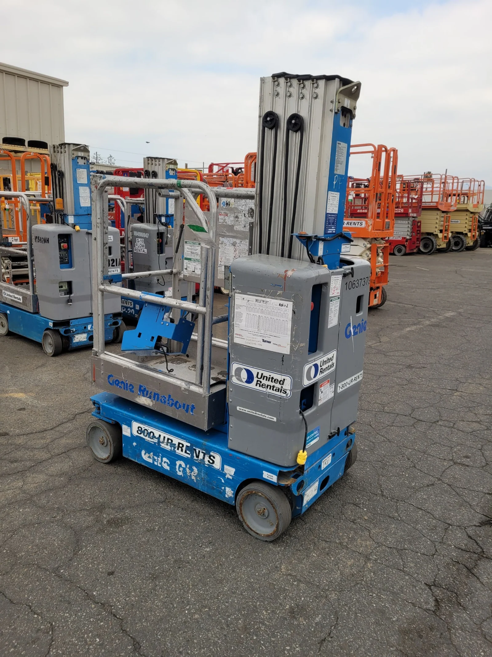 2017 Genie GR-20 Self-Propelled One-Person