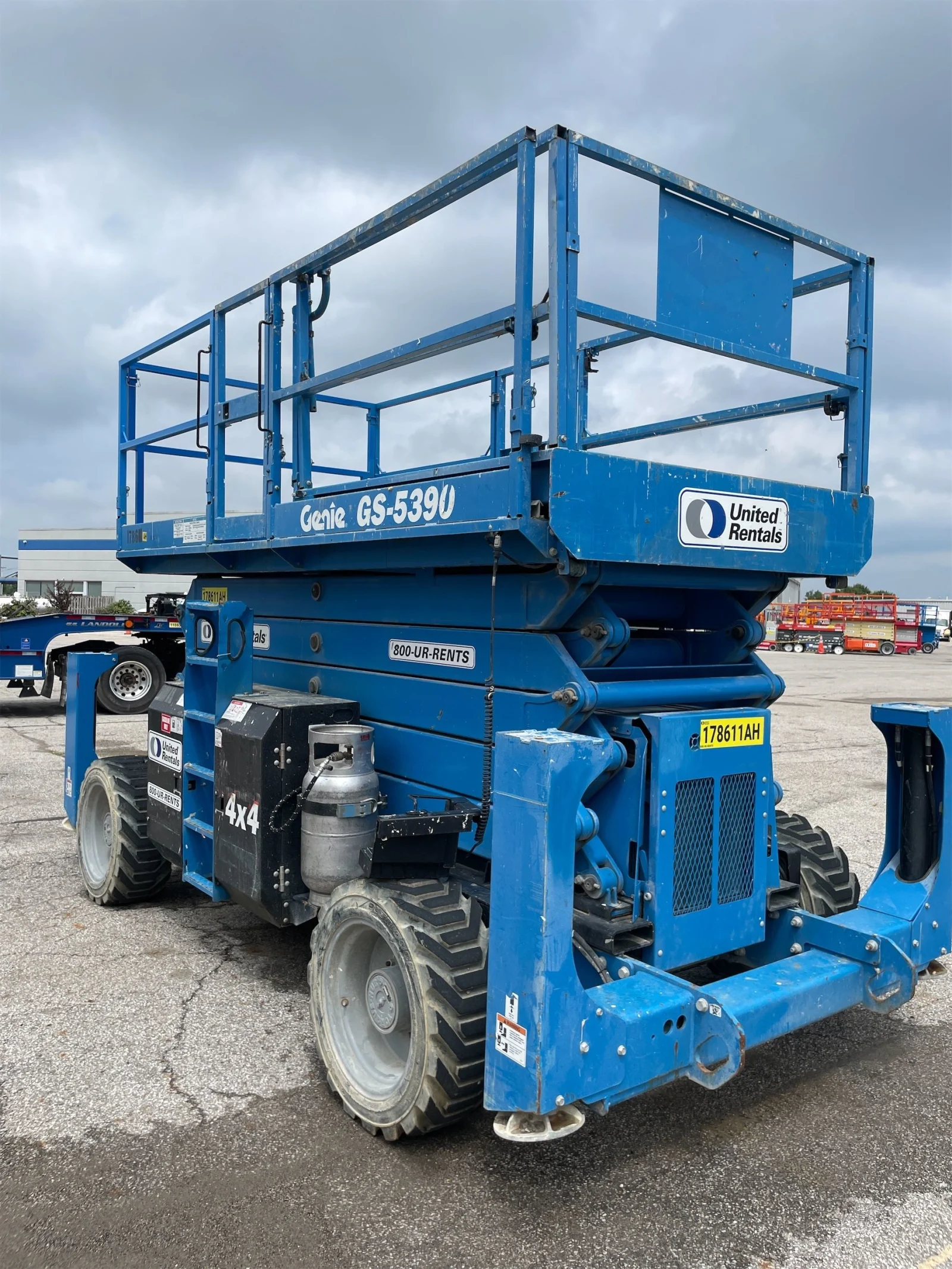 2016 Genie GS-5390 RT Rough Terrain