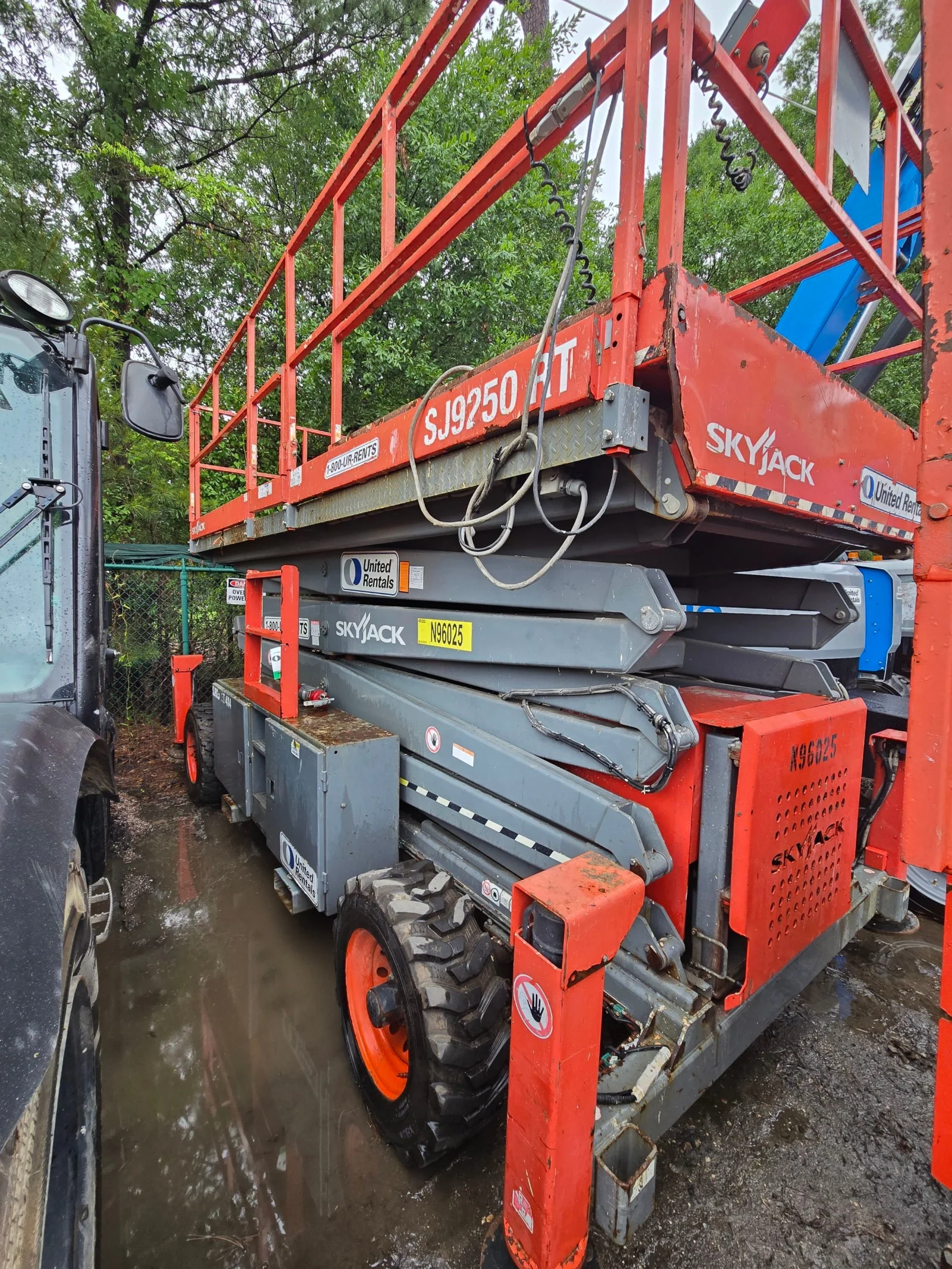 2016 Skyjack SJ9250RT Rough Terrain
