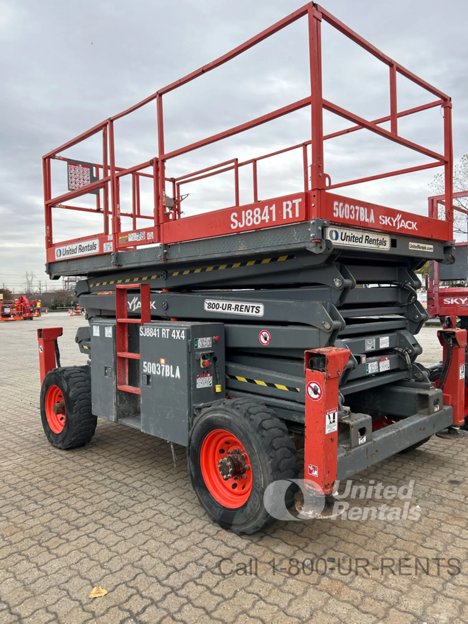 2017 Skyjack SJ8841RT Rough Terrain