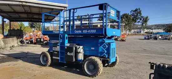 2019 Genie GS-4390 RT Rough Terrain