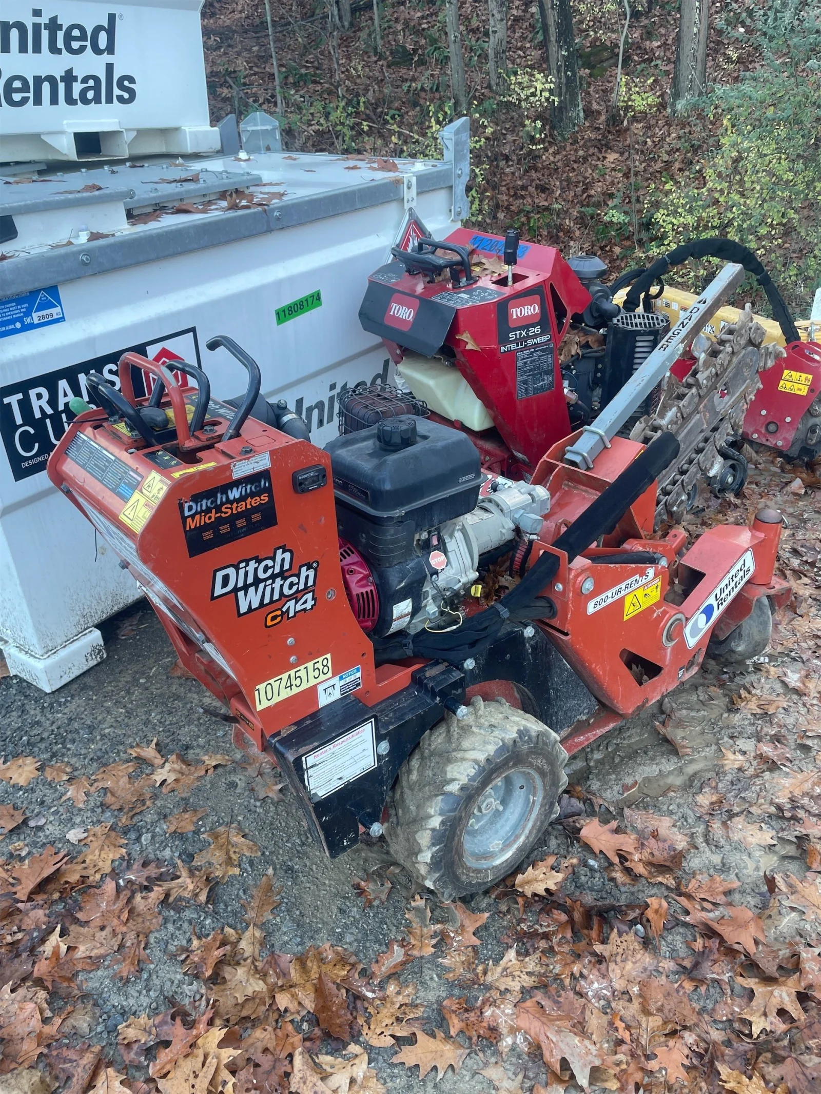 2018 Ditch Witch C14