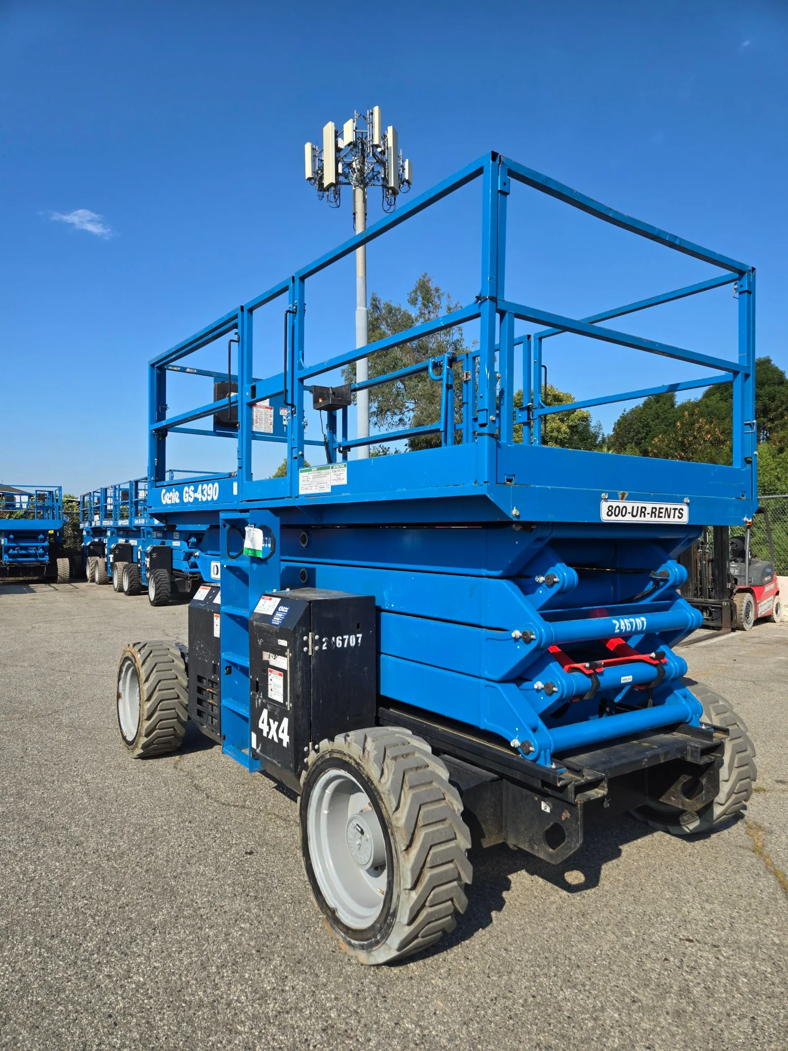 2020 Genie GS-4390 RT Rough Terrain