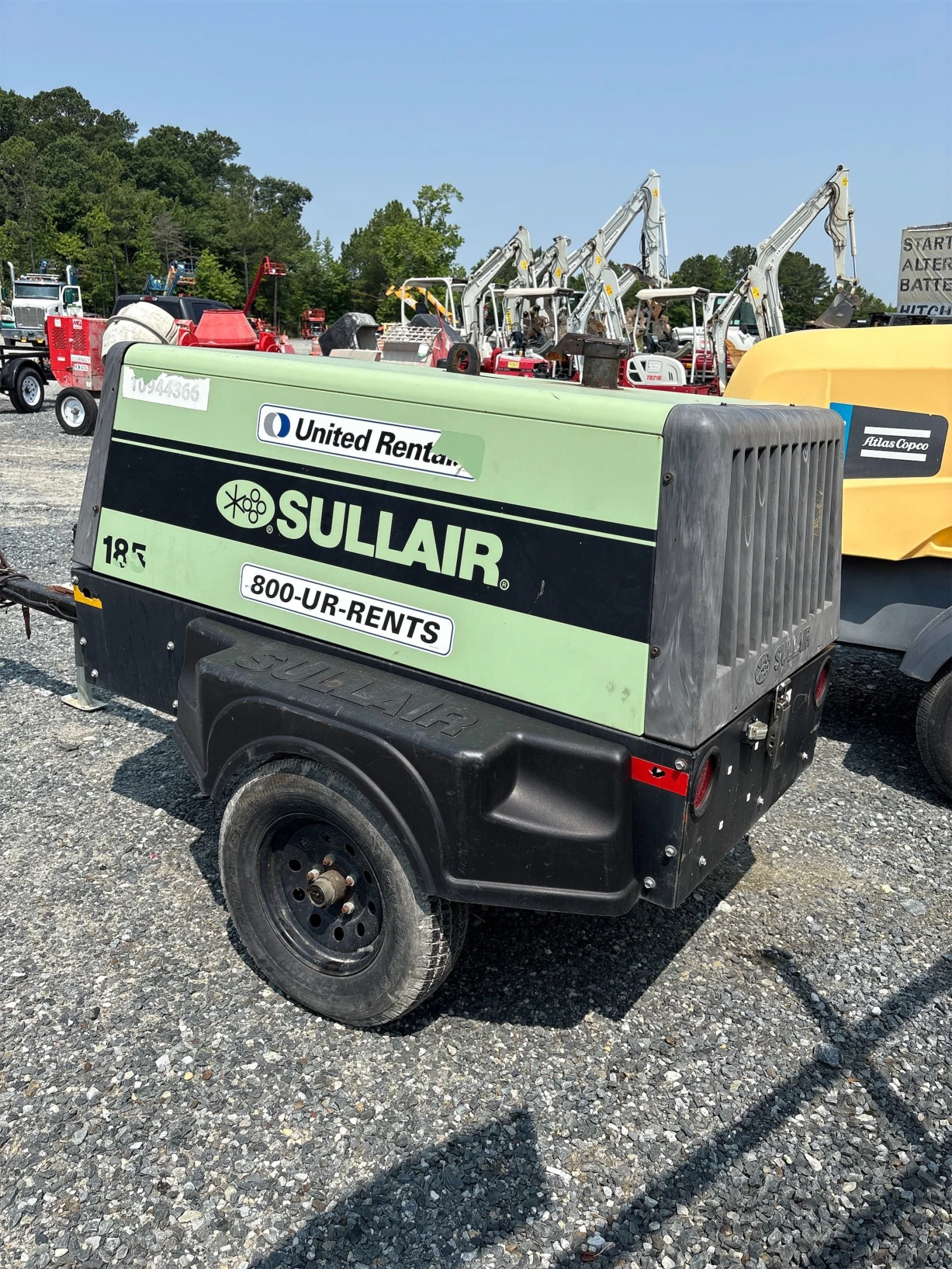 2019 Sullair 185DPQ-KU-T3