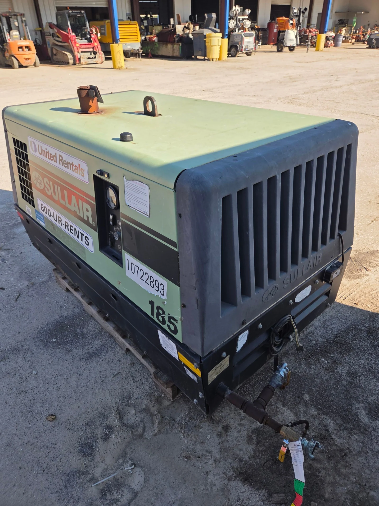 2018 Sullair 185DPQ-KU-T3