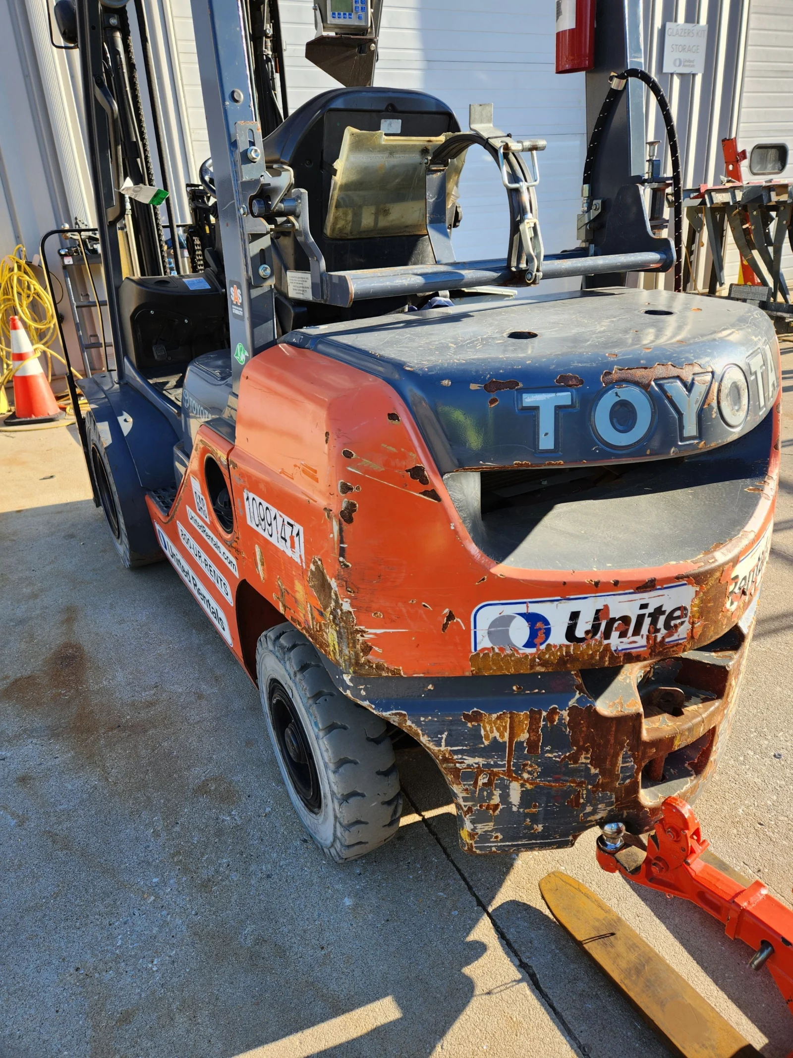 2019 Toyota 8FGU25