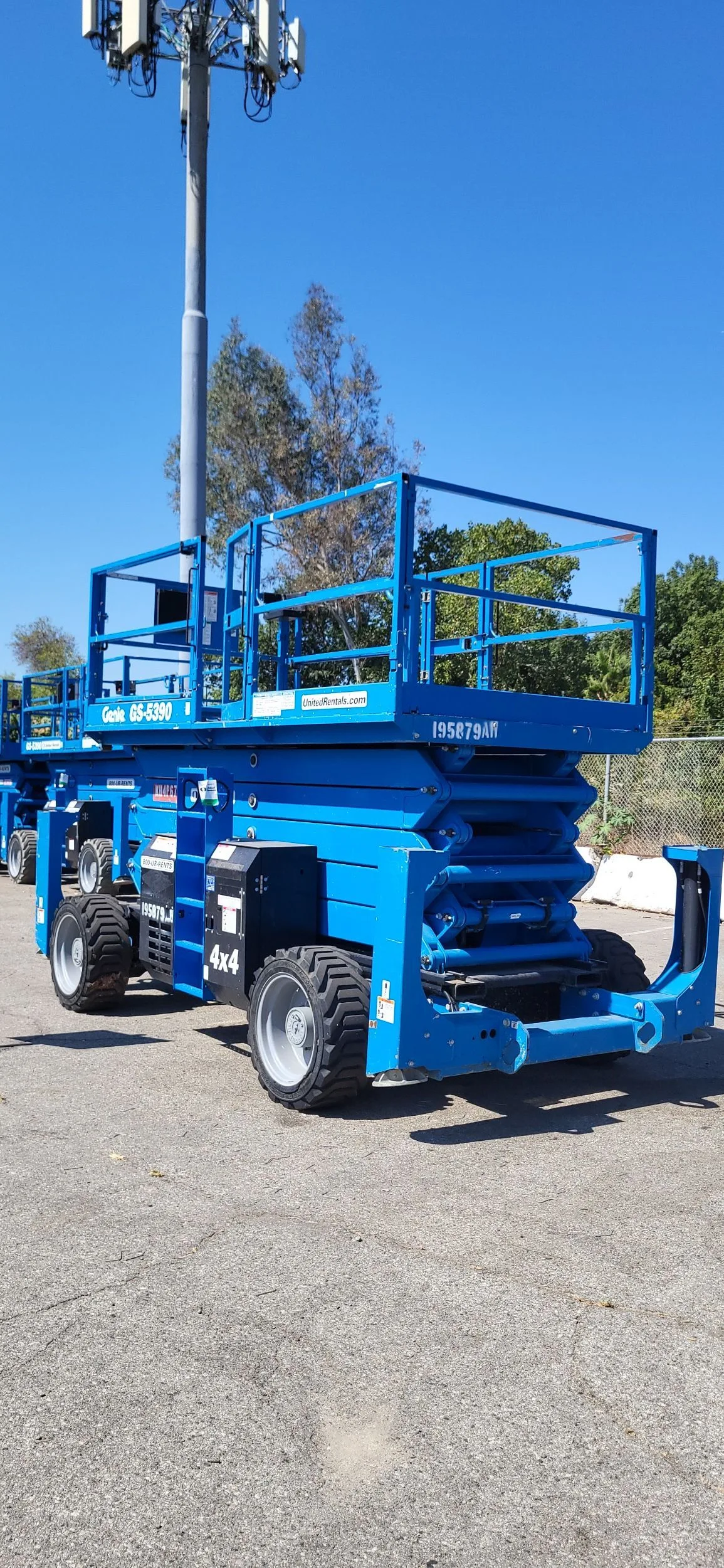 2017 Genie GS-5390 RT Rough Terrain