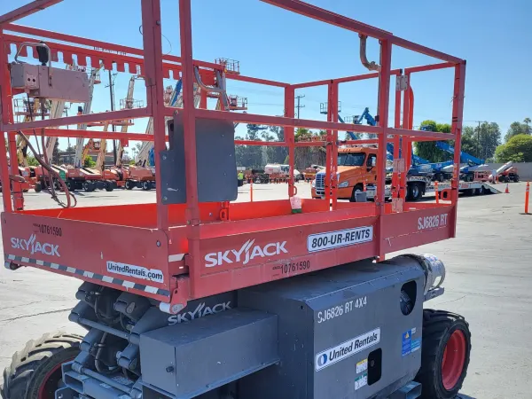 2018 Skyjack SJ6826RT Rough Terrain