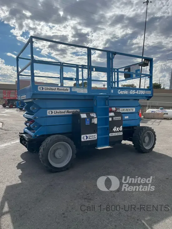 2018 Genie GS-4390 RT Rough Terrain