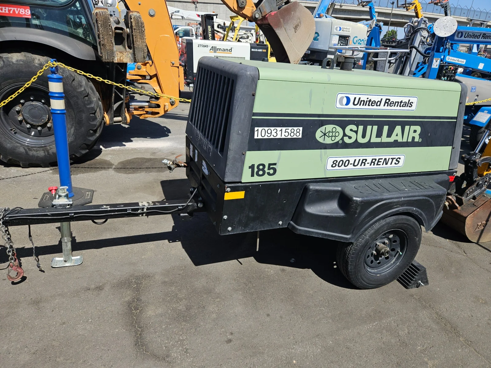 2019 Sullair 185DPQ-KU-T3