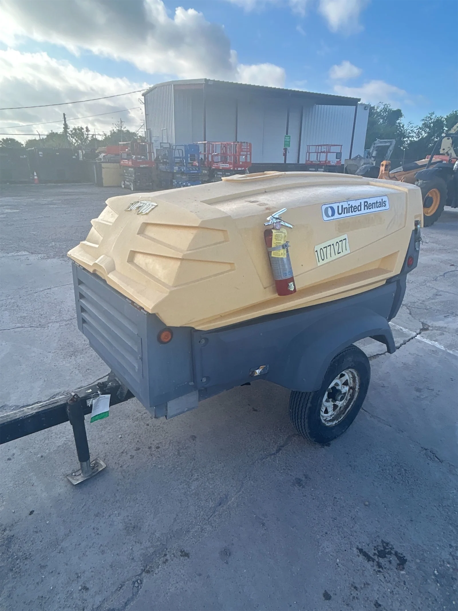 2018 Atlas Copco XAS185KD7 T4F