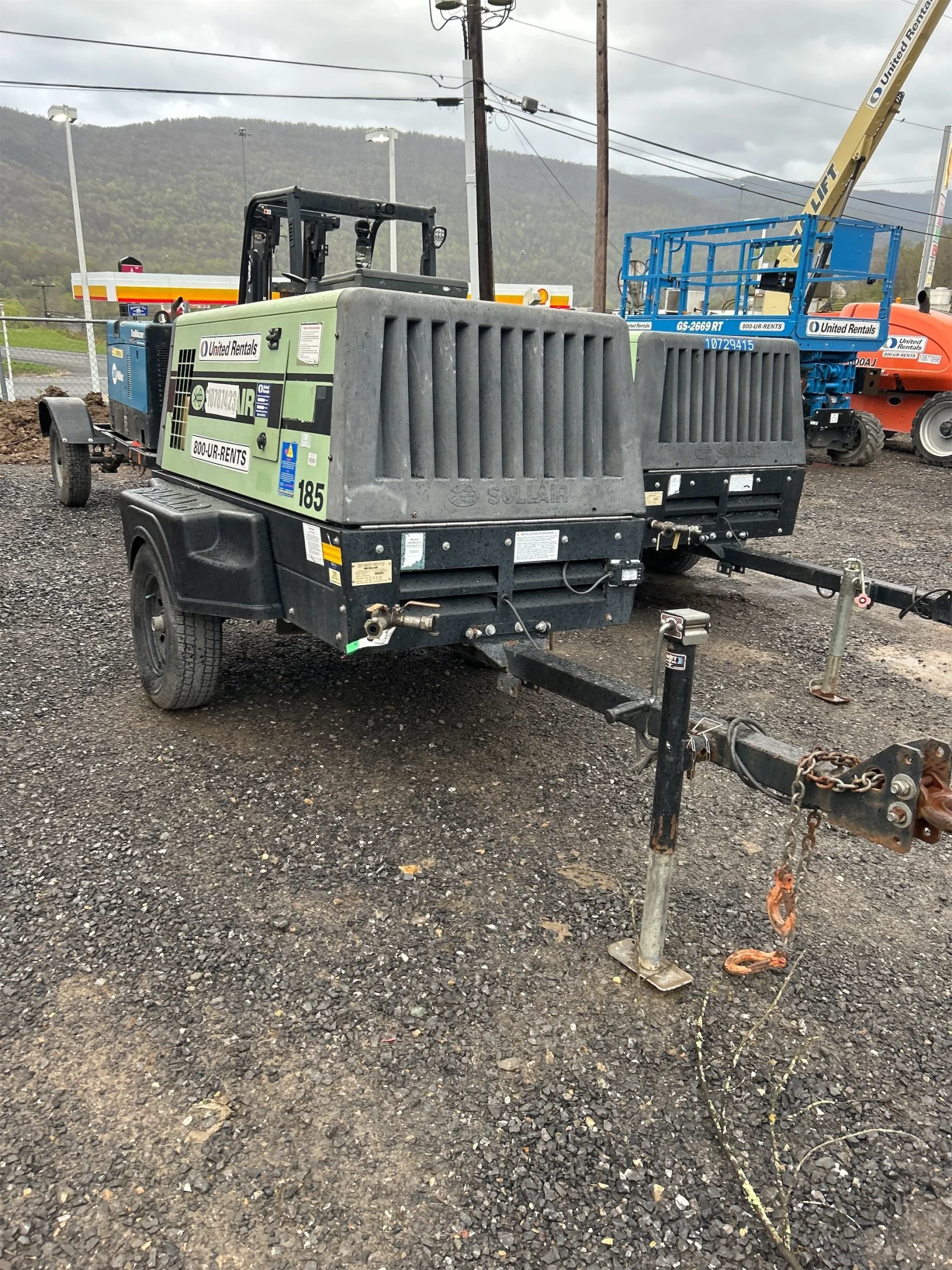 2018 Sullair 185DPQ-KU-T3