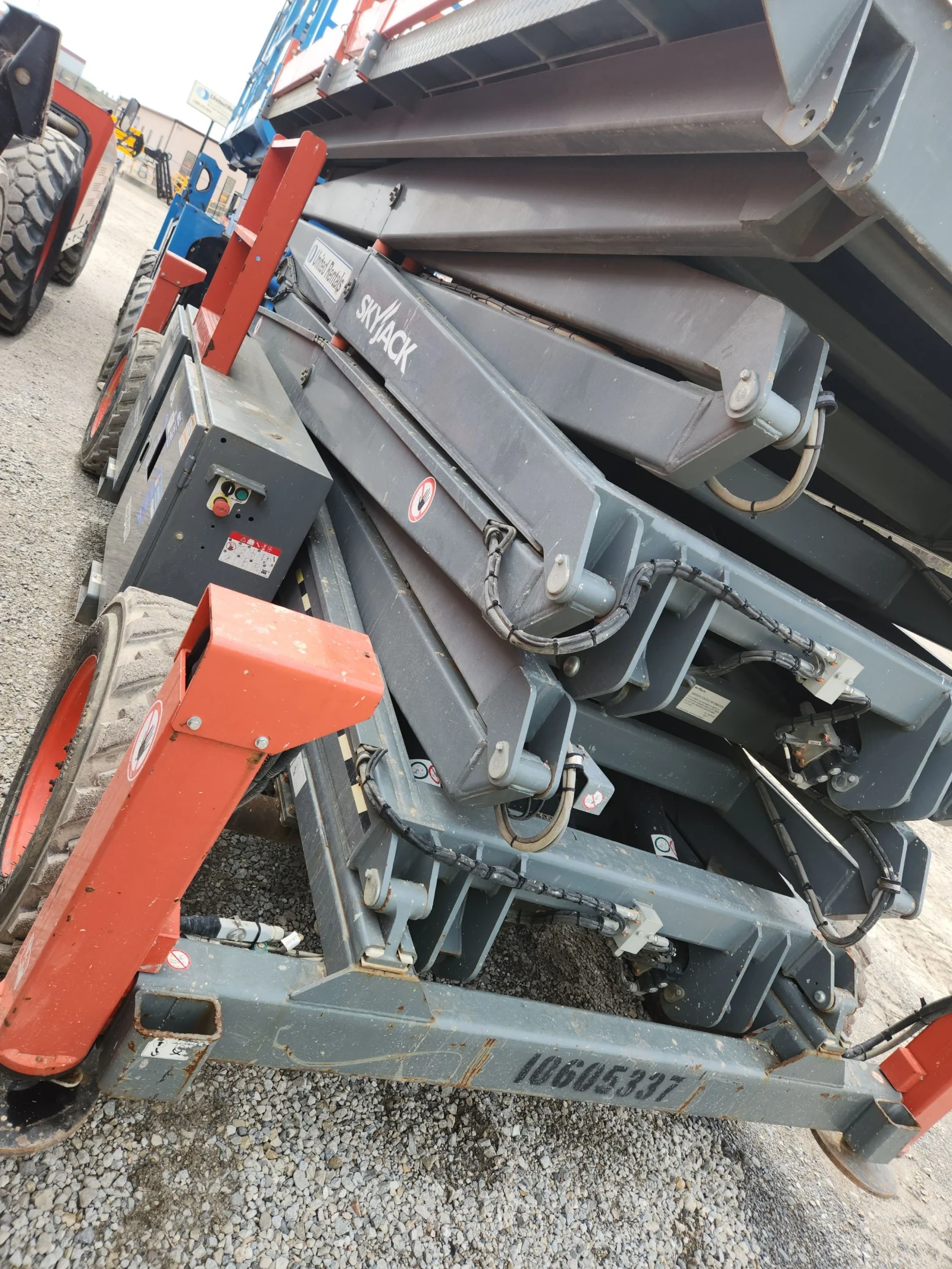 2017 Skyjack SJ9250RT Rough Terrain