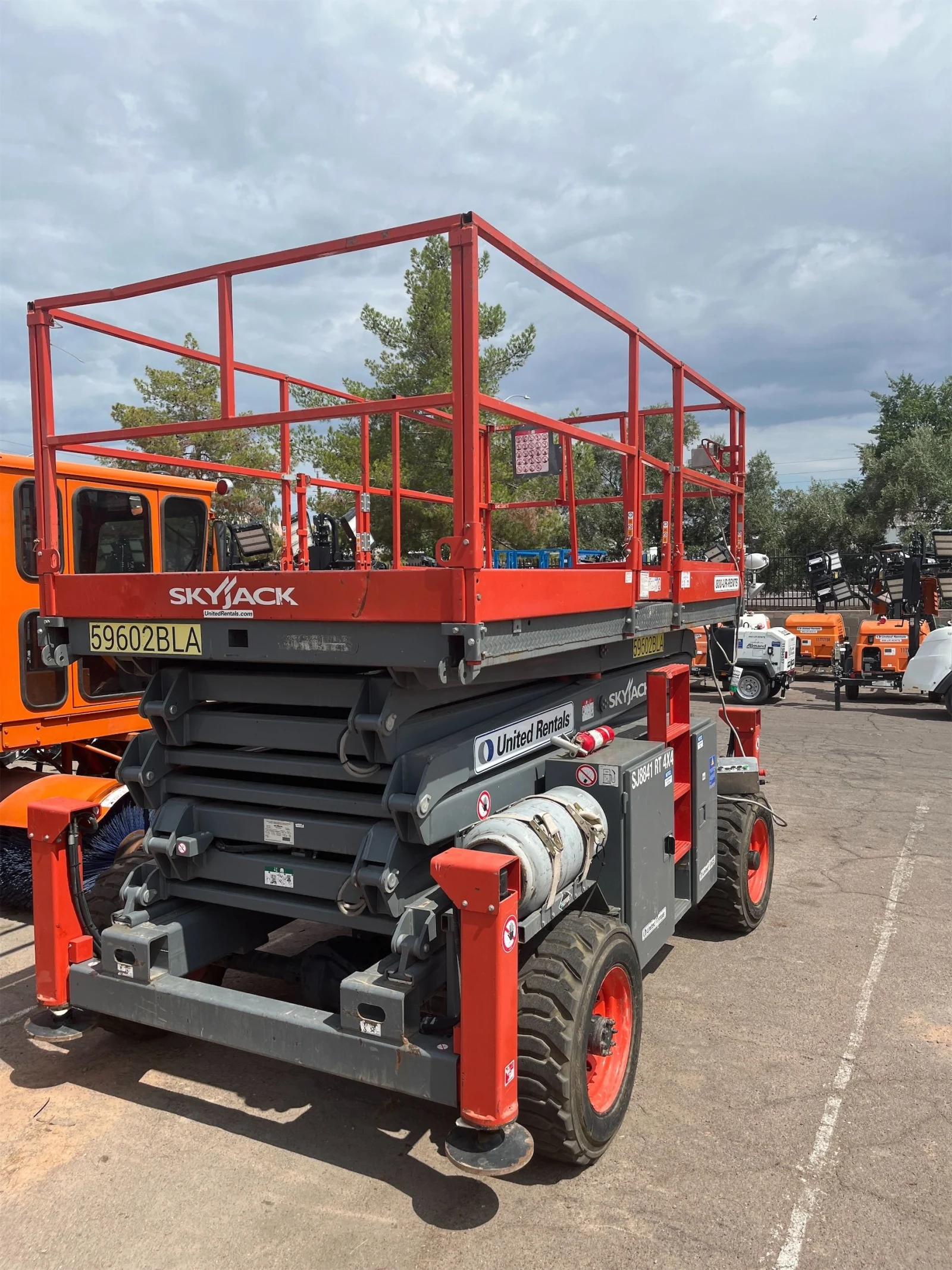 2018 Skyjack SJ8841RT Rough Terrain