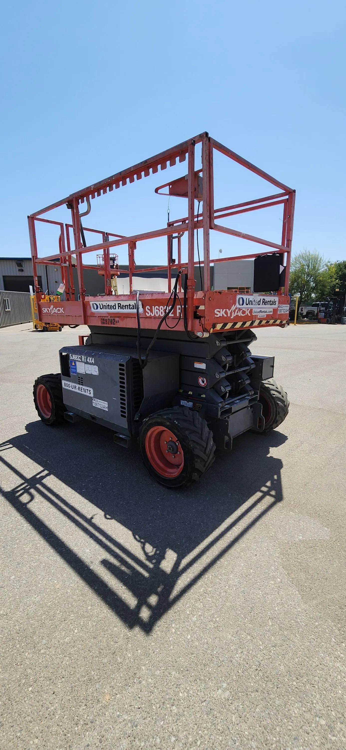 2017 Skyjack SJ6832RT Rough Terrain
