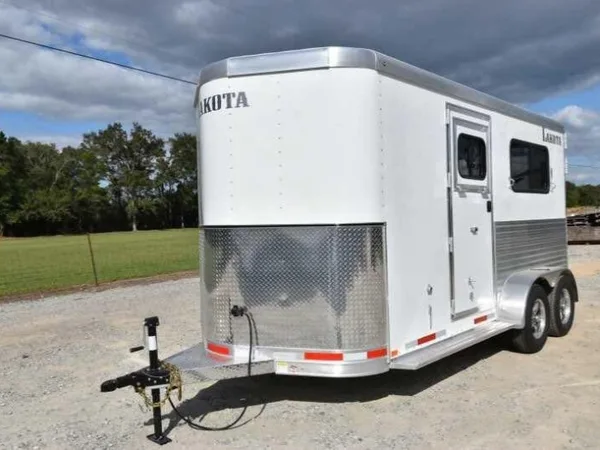 2018 Lakota 2HBPST 2 Horse Trailer