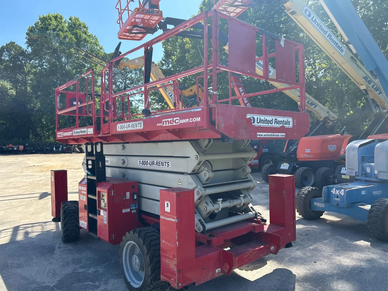 2018 MEC 6092RT Rough Terrain