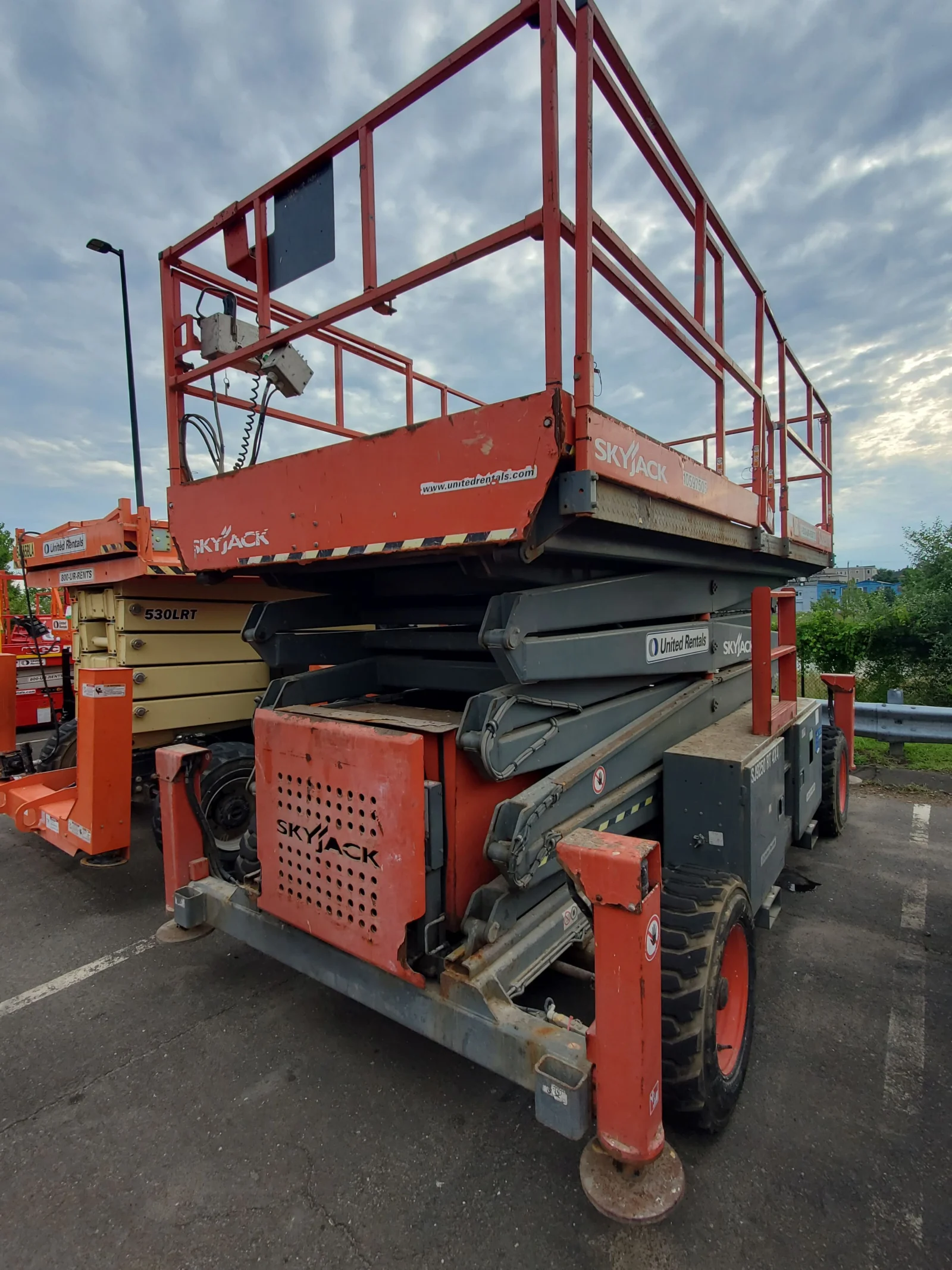 2017 Skyjack SJ9250RT Rough Terrain