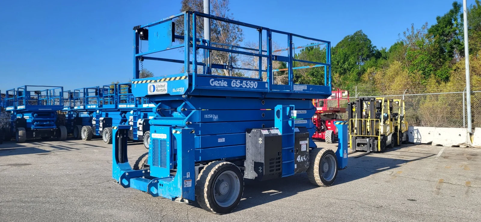 2017 Genie GS-5390 RT Rough Terrain