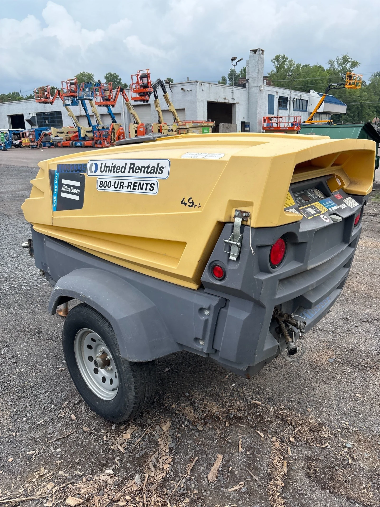 2019 Atlas Copco XAS185 KD FT4