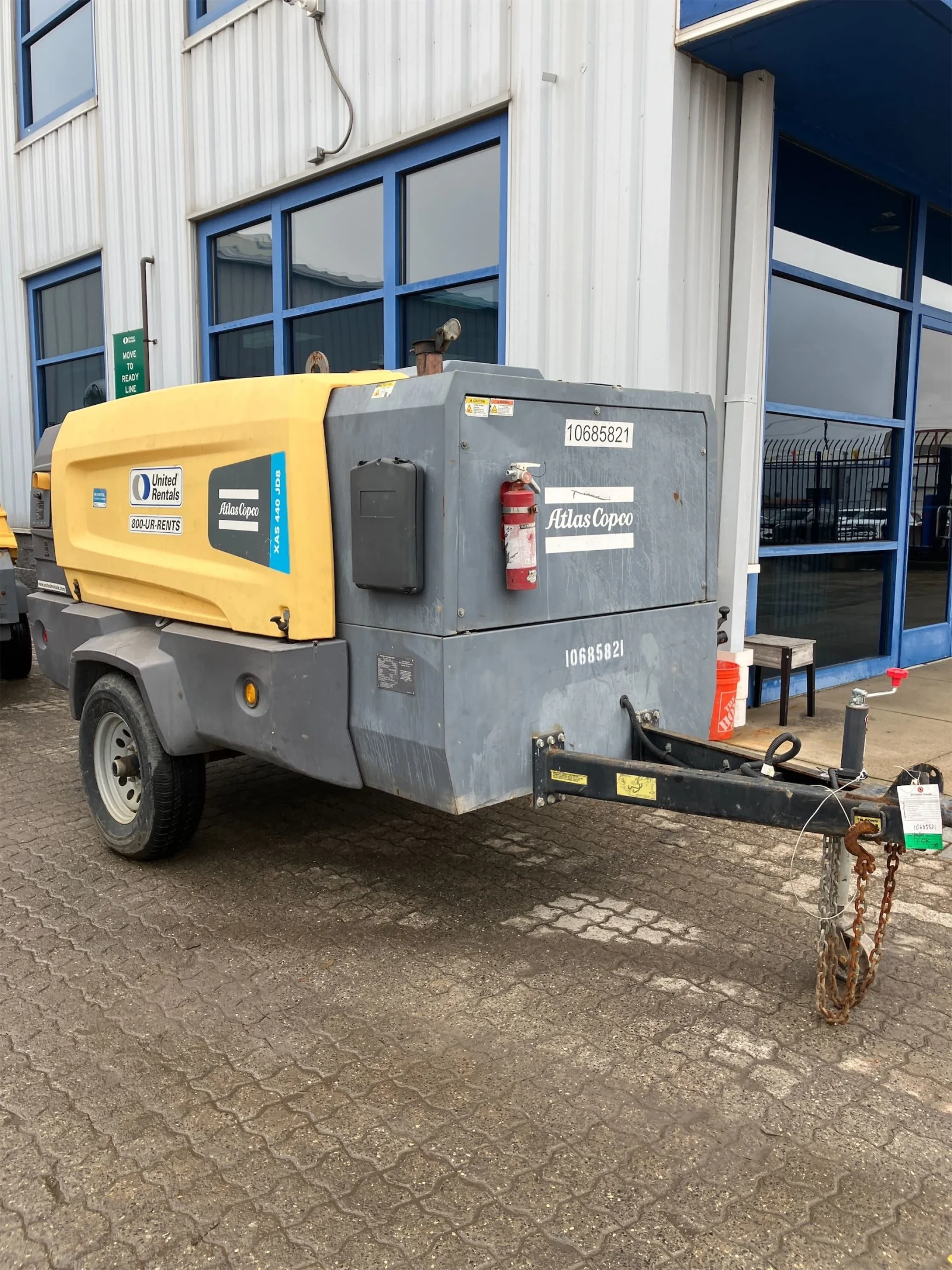 2017 Atlas Copco XAS440JD T4F