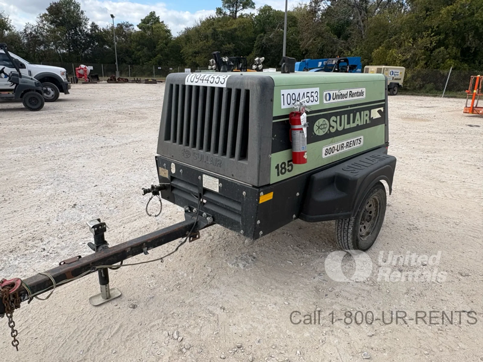 2019 Sullair 185DPQ-KU-T3
