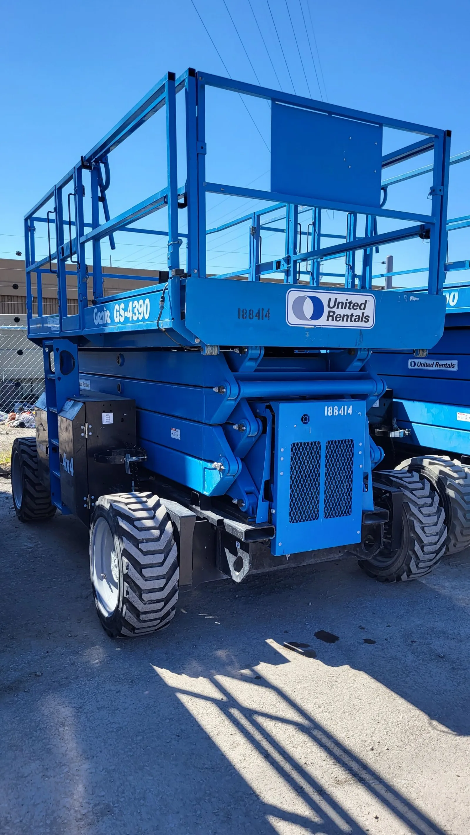 2017 Genie GS-4390 RT Rough Terrain