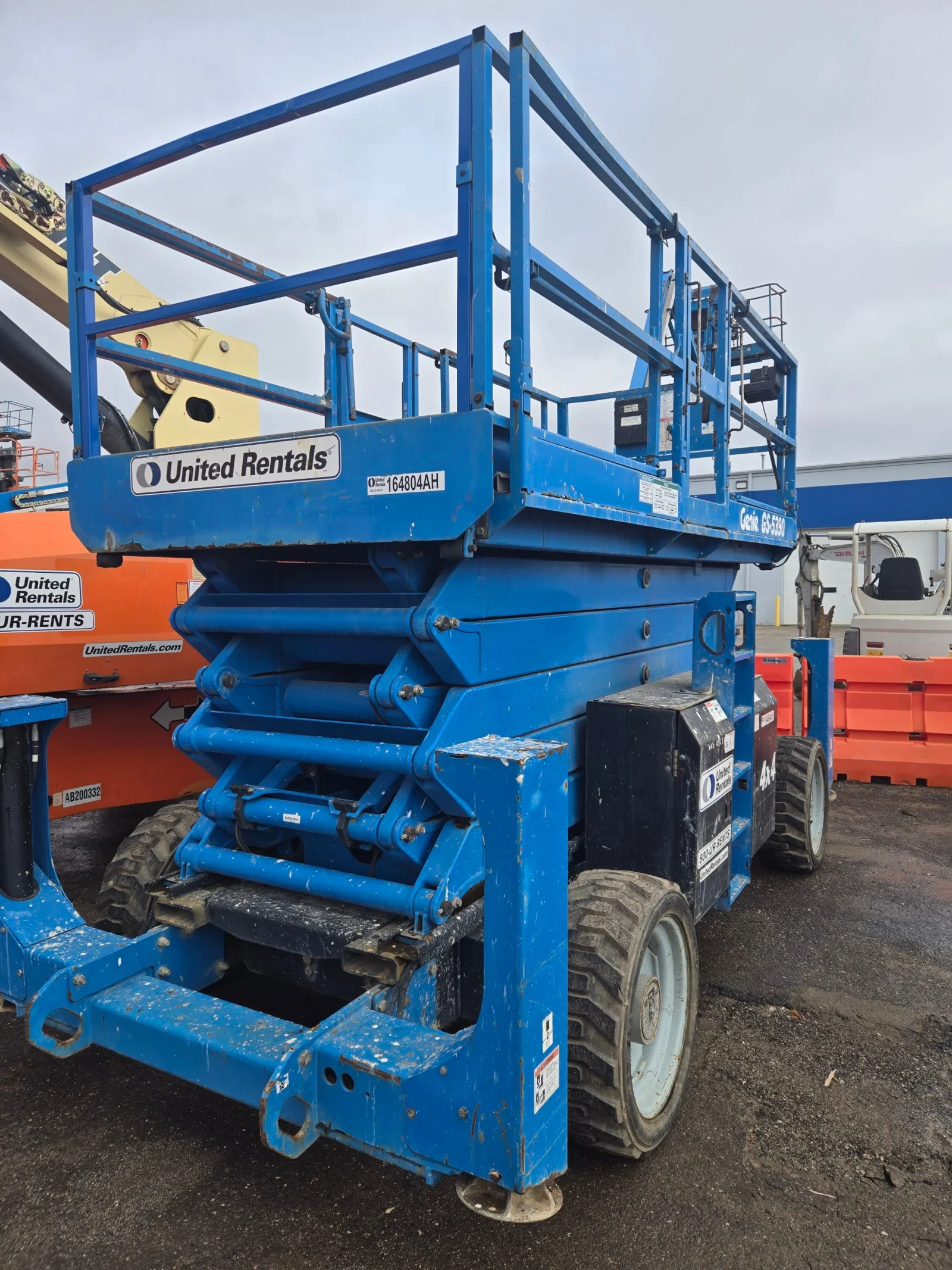 2016 Genie GS-5390 RT Rough Terrain