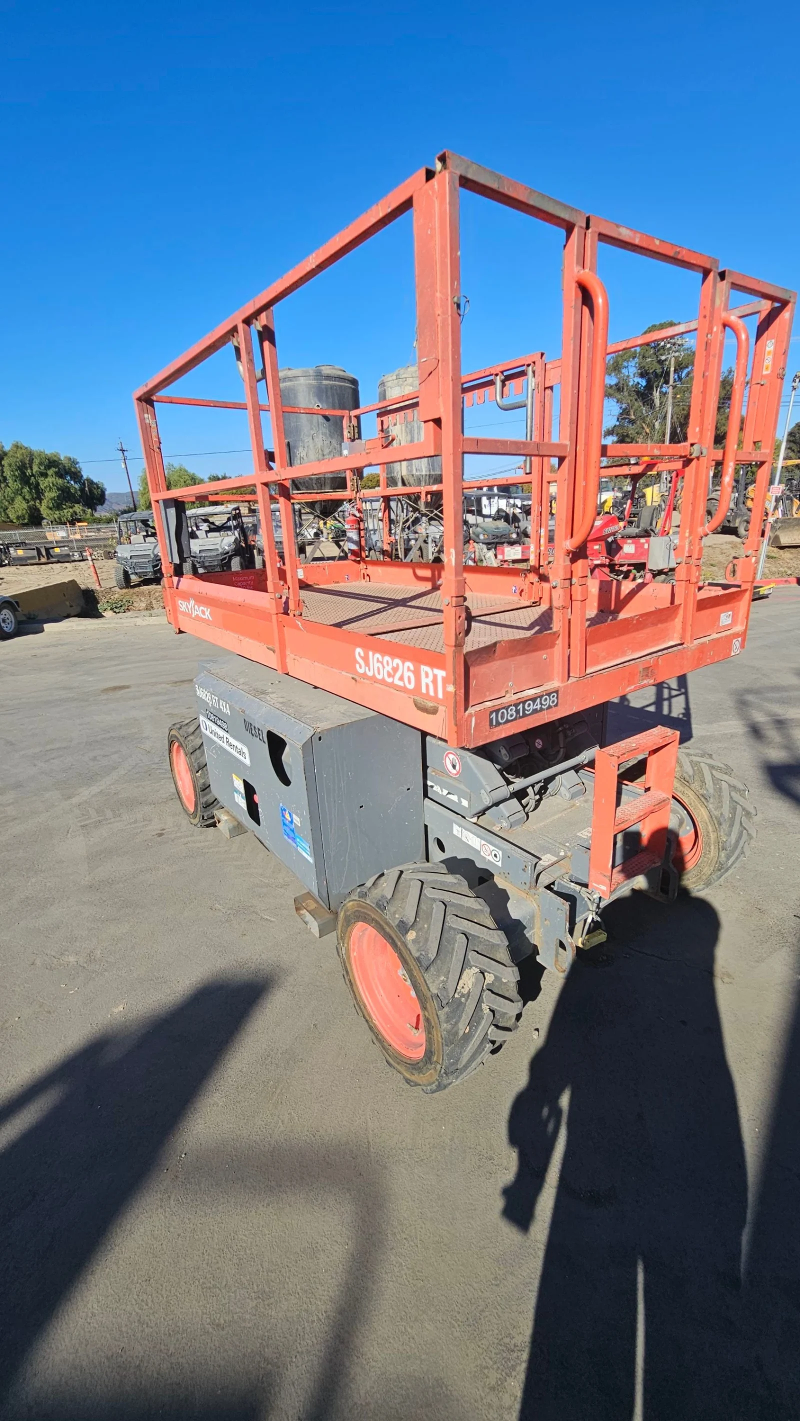 2018 Skyjack SJ6826RT Rough Terrain